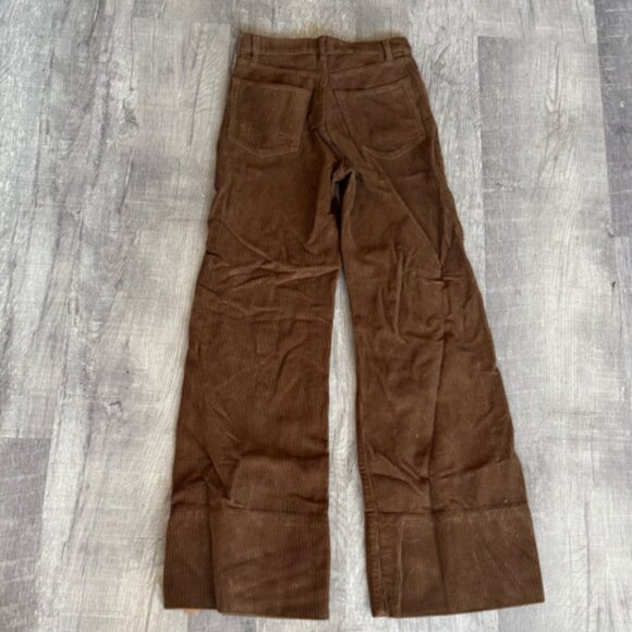 Reformation Penney High Rise Relaxed Flare Corduroy Pants - 24 - Picture 5 of 5